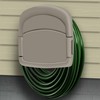Hastings Home Wall Mounted Garden Hose Storage Caddy, 150-Foot Capacity for Standard 0.625", Outdoor Hanging Cabinet 407382FDI